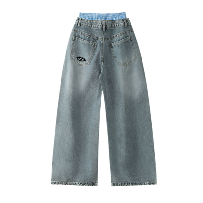 “Sigilism” Baggy Denim