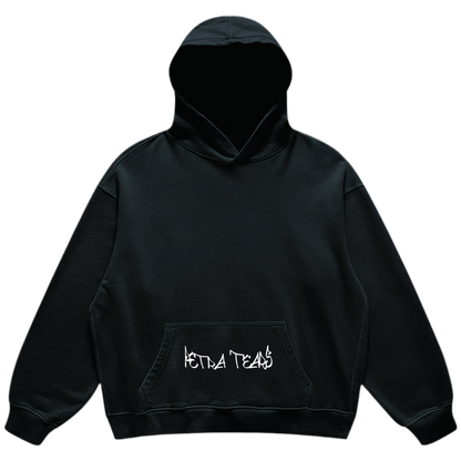 Abstract Heavyweight Oversized Hoodie