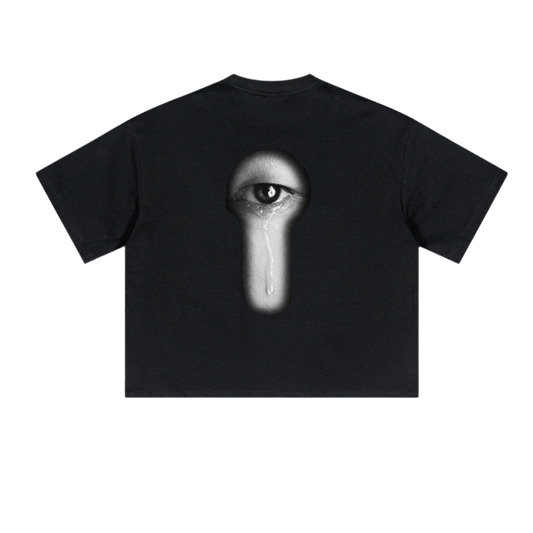 Petra's Tear Oversized Cropped T-Shirt