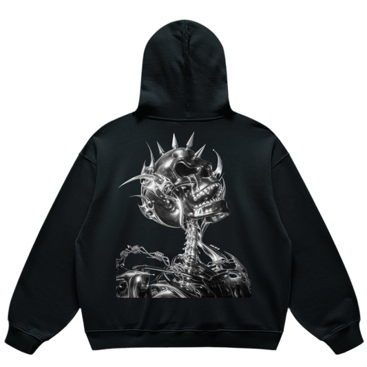 "Skull" Heavyweight Oversized Hoodie